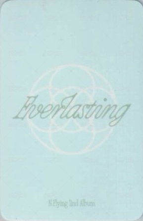 正規二 FaNCy ver. 專輯卡  背面