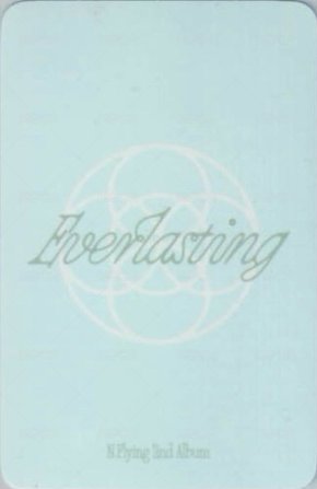 正規二 FaNCy ver. 專輯卡  背面