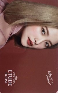 Etude House 代言卡 YERI