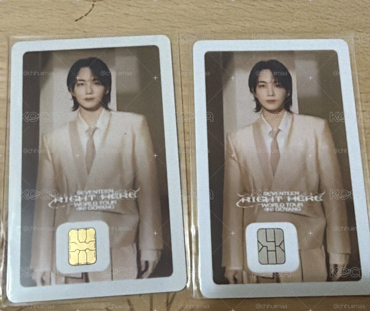 seventeen Jeonghan right here 交通卡