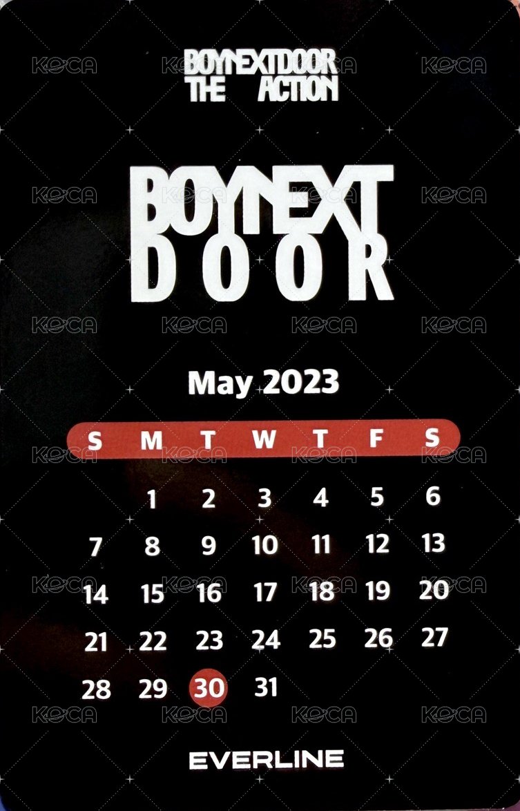 The Action el 預售 pb 特典卡 生日卡背 背面