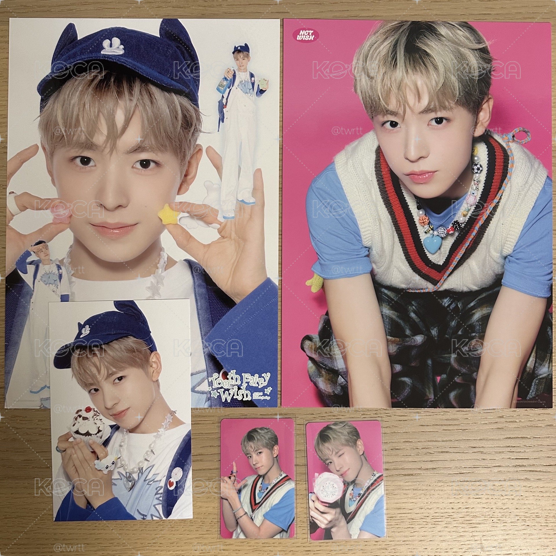 NCT WISH 2026年曆 Yushi wvs特典 無自拍