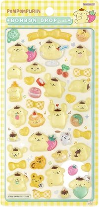 bonbon立體果凍貼紙 卡片貼紙 