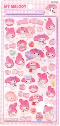 bonbon立體果凍貼紙 卡片貼紙 