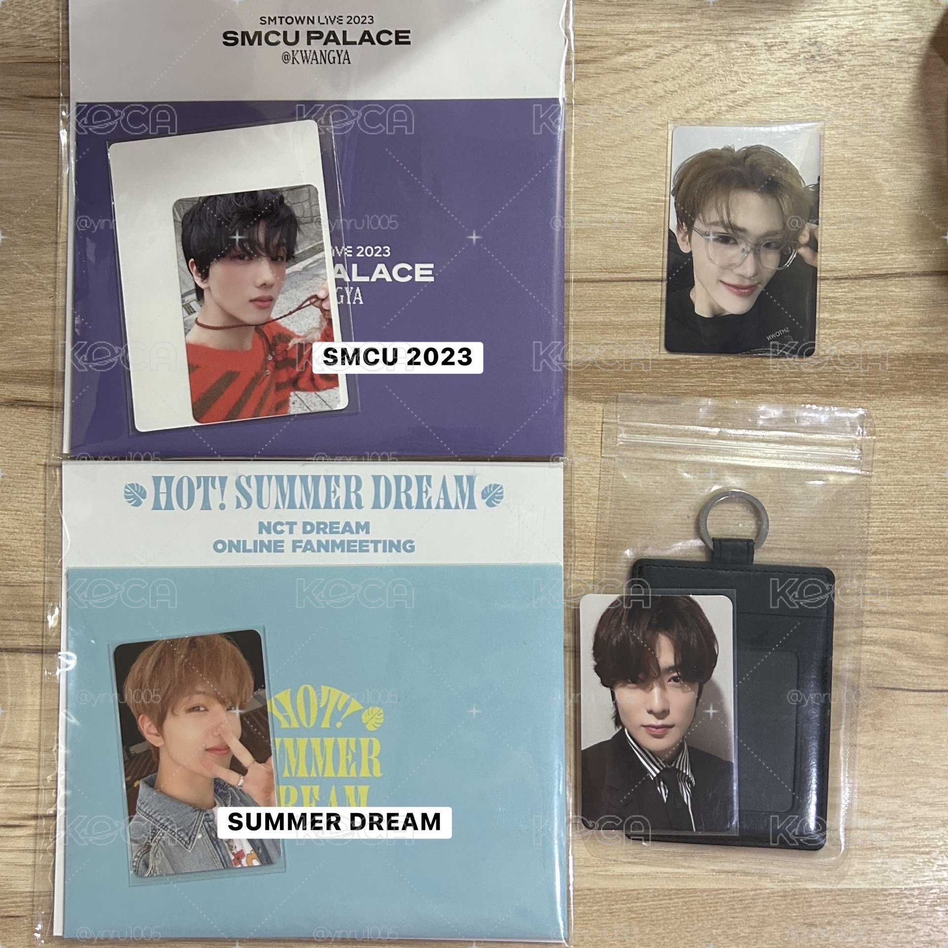 NCT DREAM SMCU SMTOWN LIVE  志晟 小卡 AR小卡組 徽章小卡組