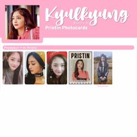 PRISTIN 迷1 Photocard