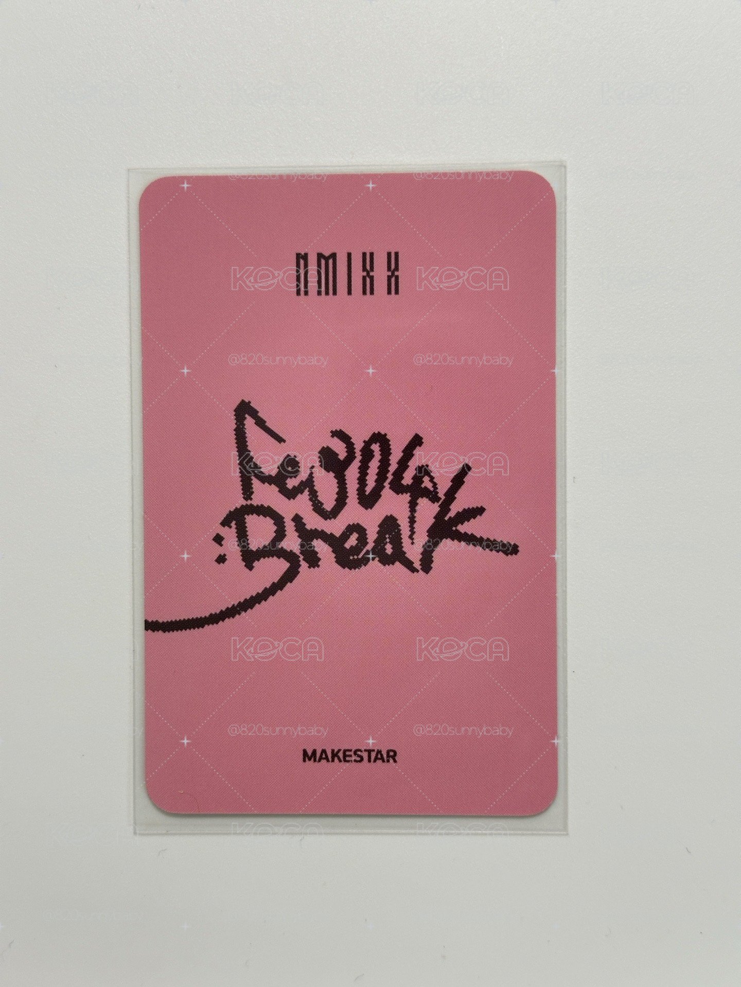 NMIXX ms 1.0 幸運卡 拇指愛心圭