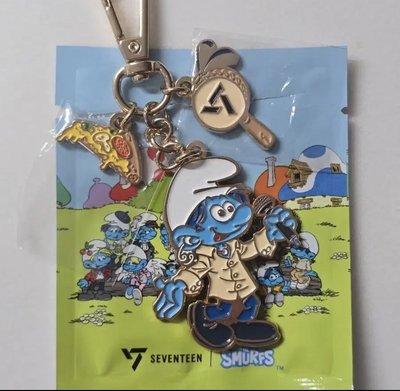 藍色小精靈 聯名吊飾 俊八勳碩