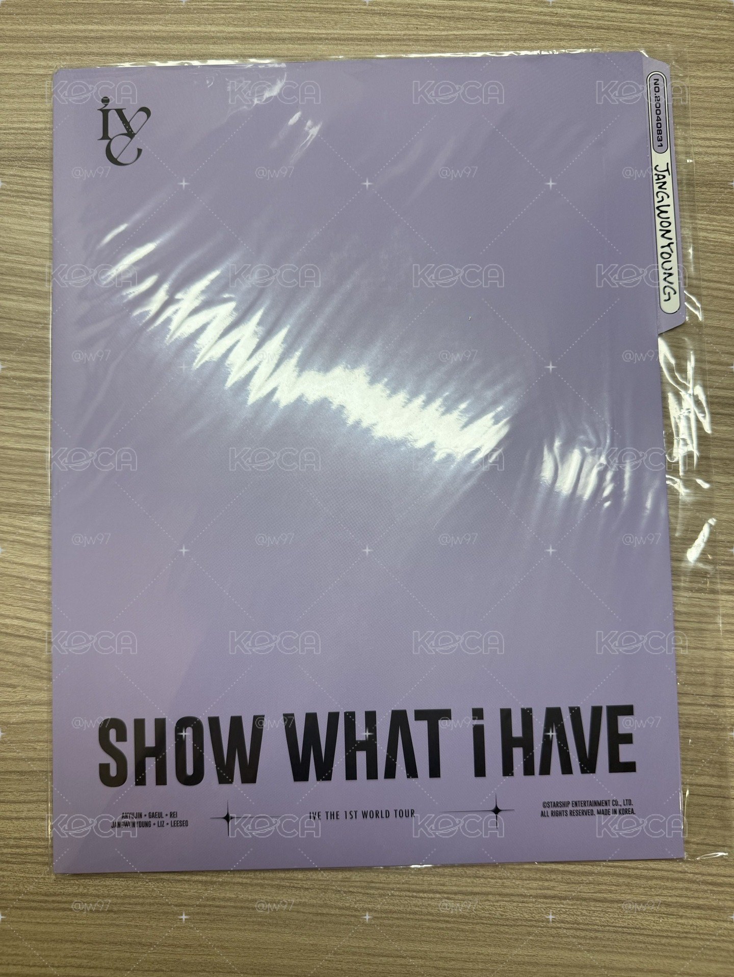 一巡周邊照片組 員 全新未拆