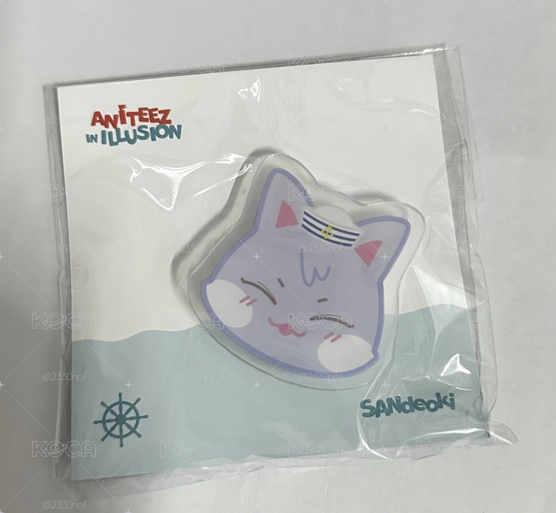 ateez aniteez in illusion 快閃店 手機支架 崔傘 sandeoki