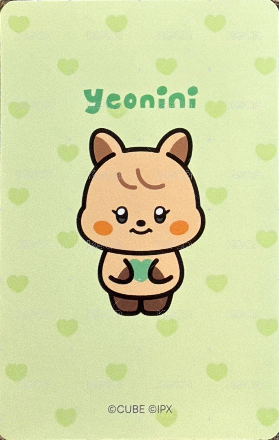 迷七快閃line friends 周邊卡 旋轉立牌卡 背面