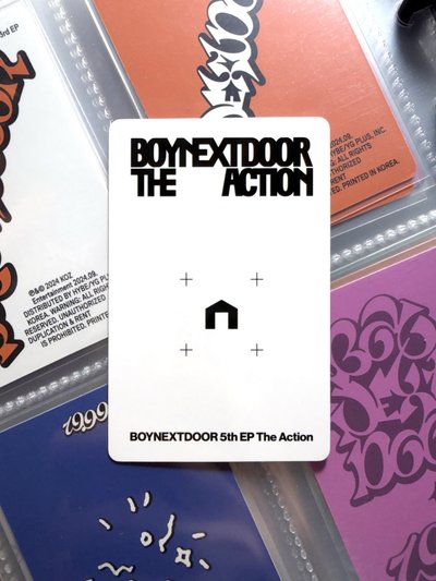 ✴️ The Action yzy 3.0 幸運卡 明宰鉉