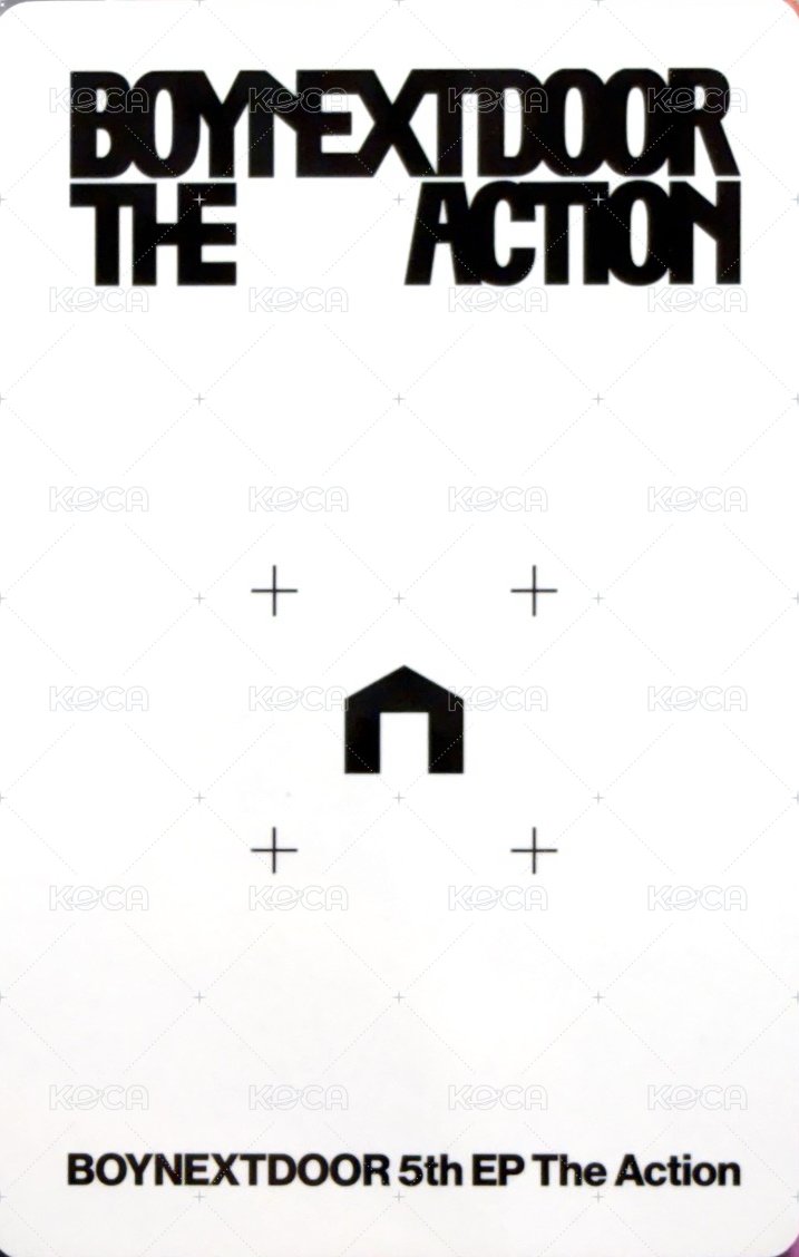 The Action yzy 3.0 幸運卡  背面