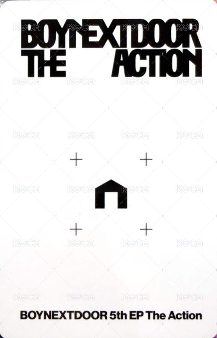 The Action yzy 3.0 幸運卡  背面