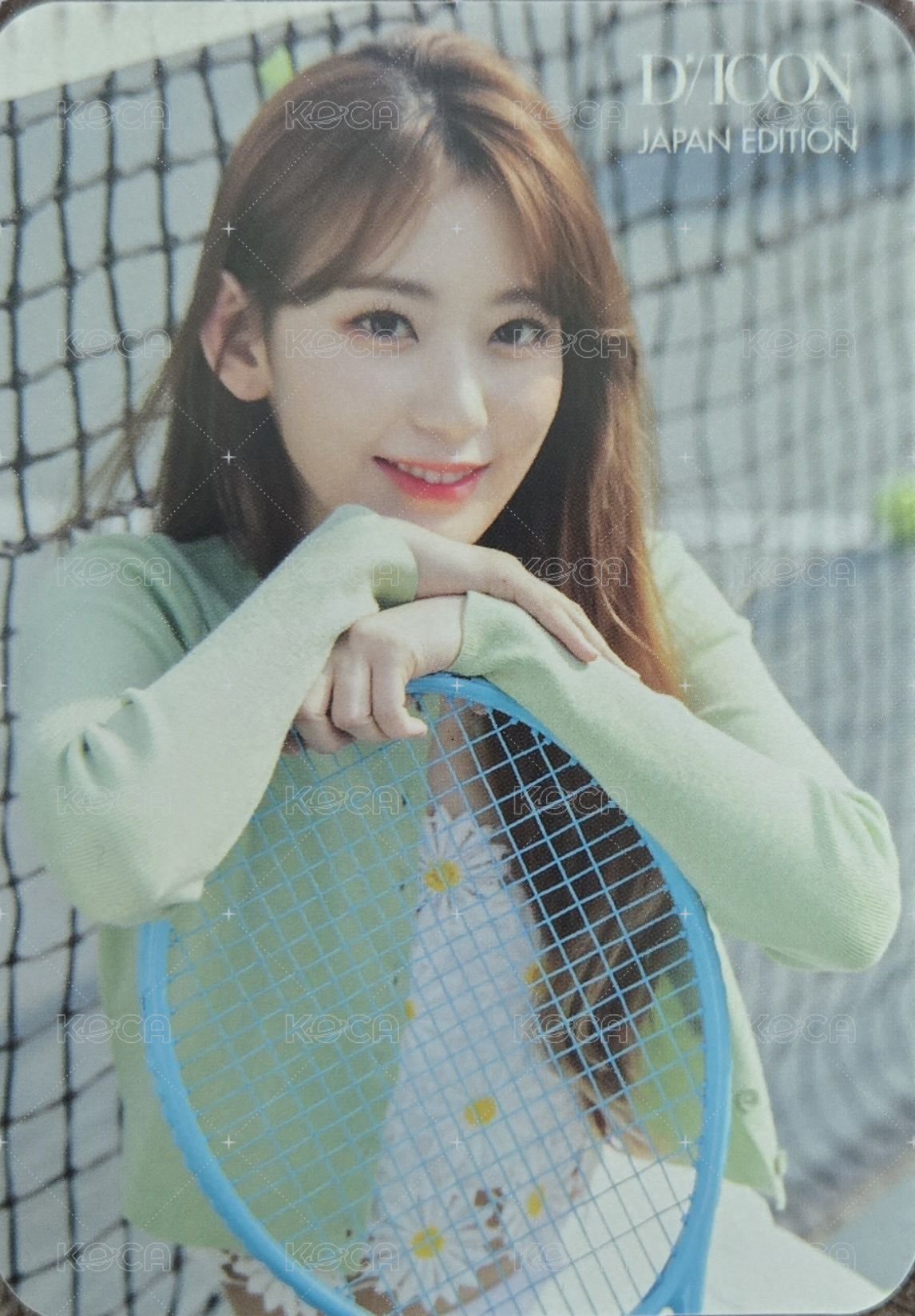 舊DICON 日版 雜誌卡  背面