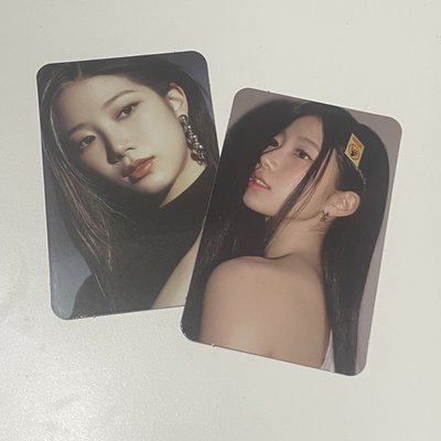 一葉 黑膠小卡 2張