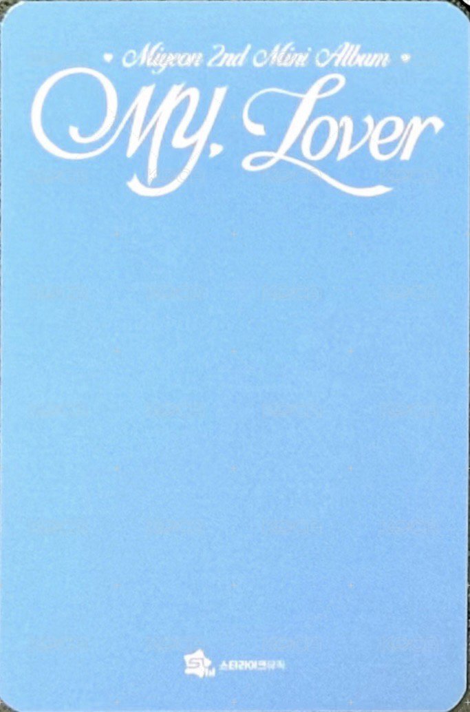 MY, Lover slm 1.0 幸運卡  背面