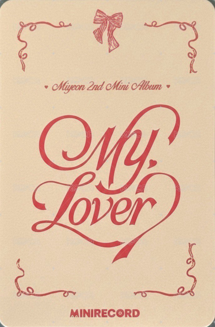 MY, Lover mr 2.0線上 簽售卡  背面