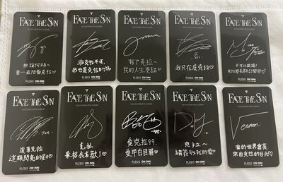 SEVENTEEN ONINN 閃卡 1.0 中文卡背 簽售卡
