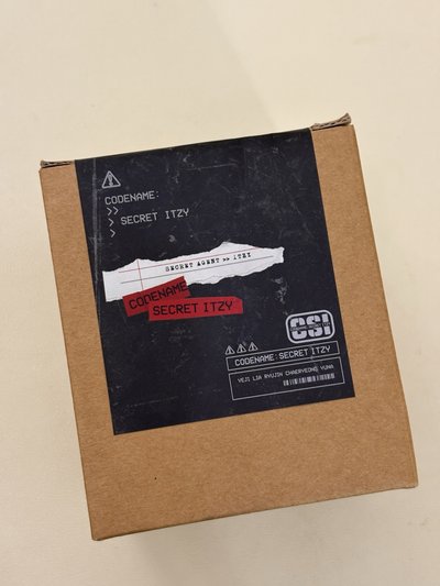 ITZY CSI 團綜 GLASS 玻璃杯 杯子