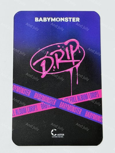 BABYMONSTER DRIP上海深圳快閃滿額 制服