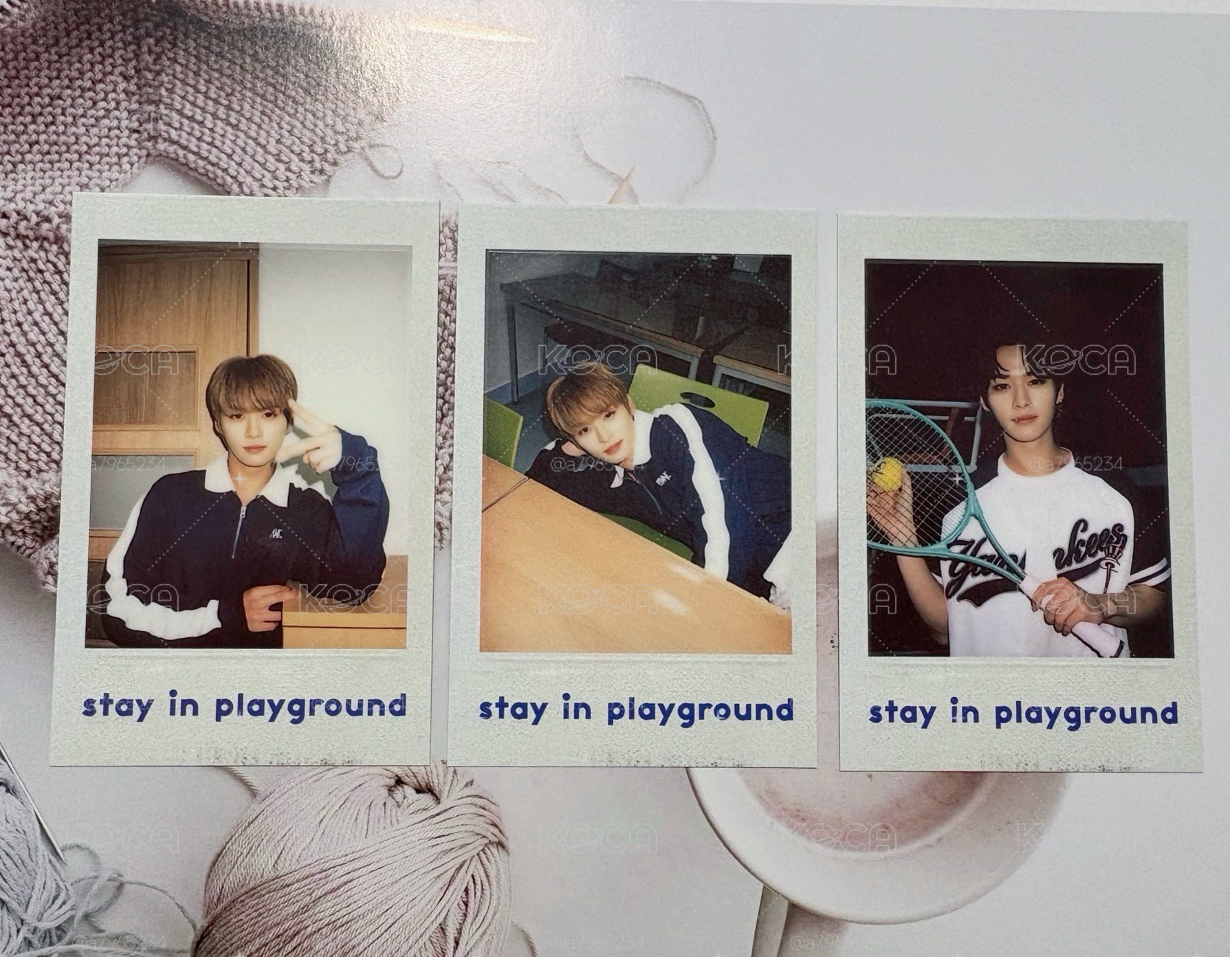 Stay in Playground 周邊卡 拍立得 旻