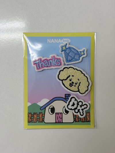 NANA bnb 魔鬼氈布章 榮碩