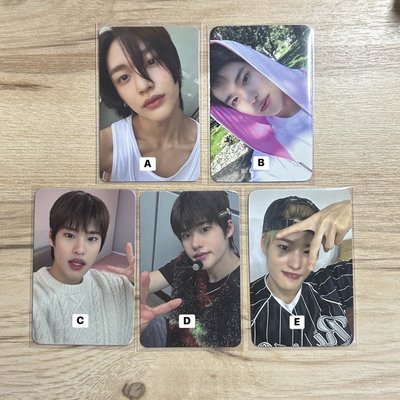 Get A Guitar、Talk Saxy 特典 幸運卡 小卡 元彬 炤熙