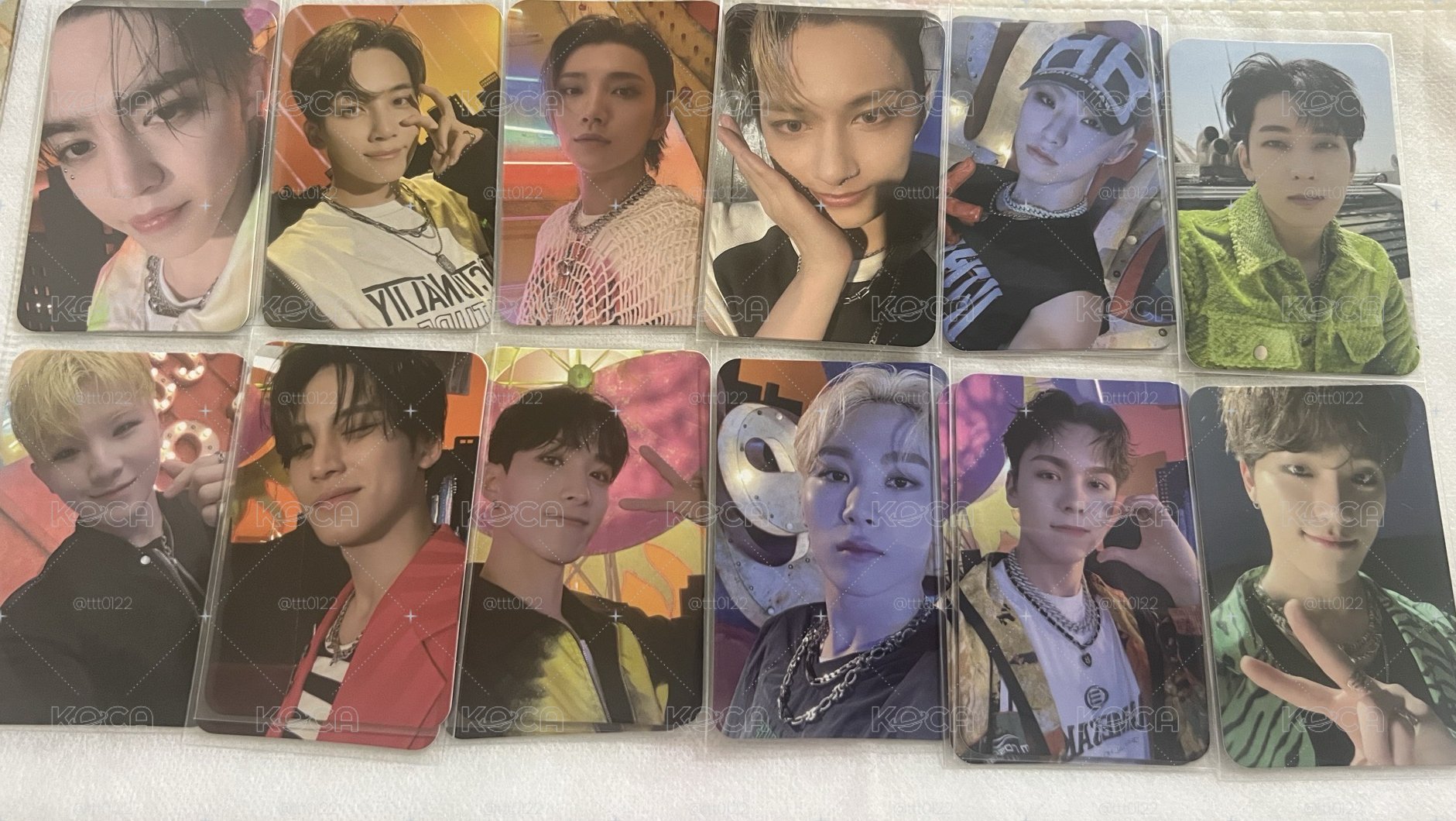 SEVENTEEN 正四 yzy C 中文卡背 簽售卡