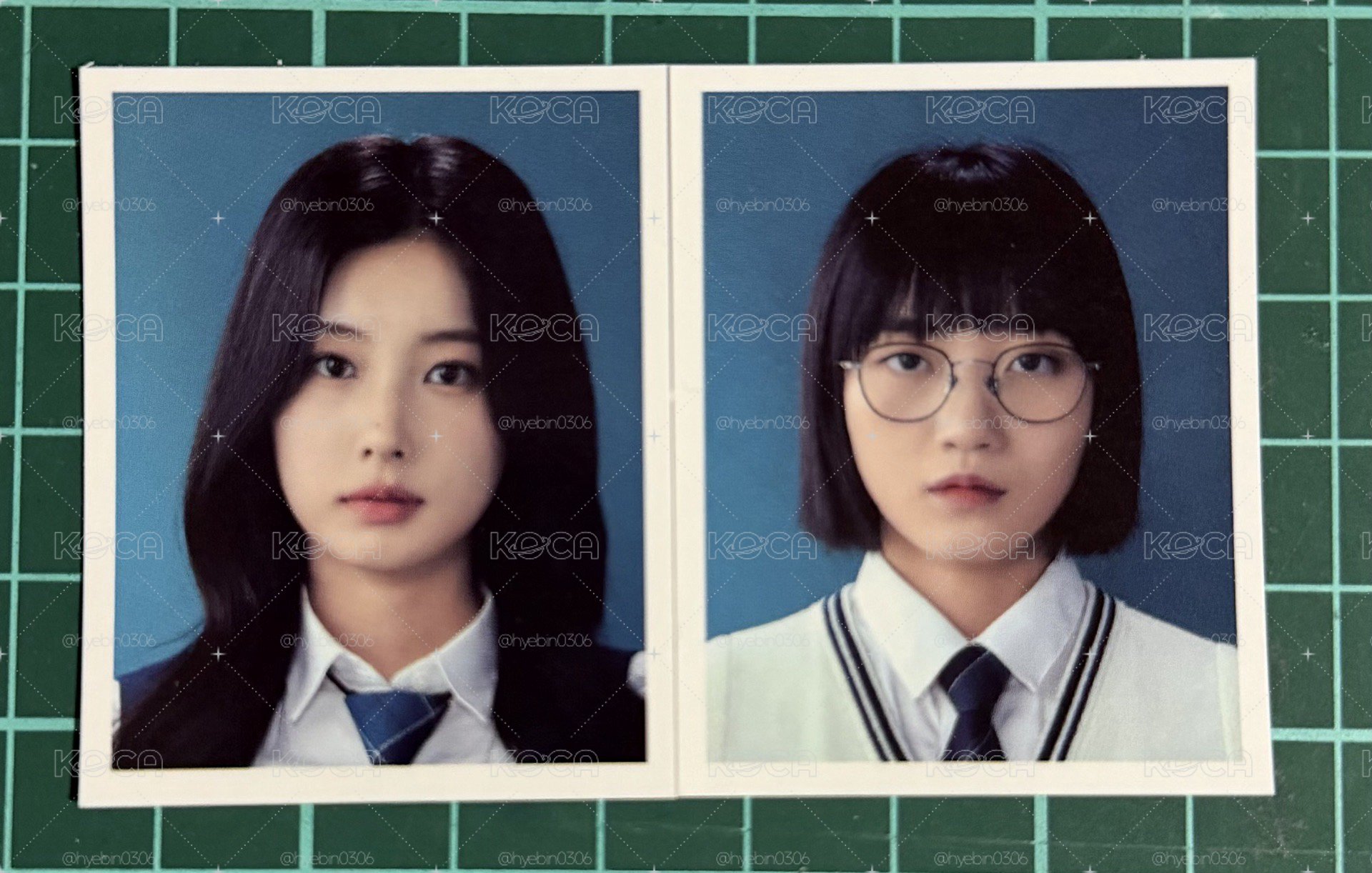惠元、宇里證件照