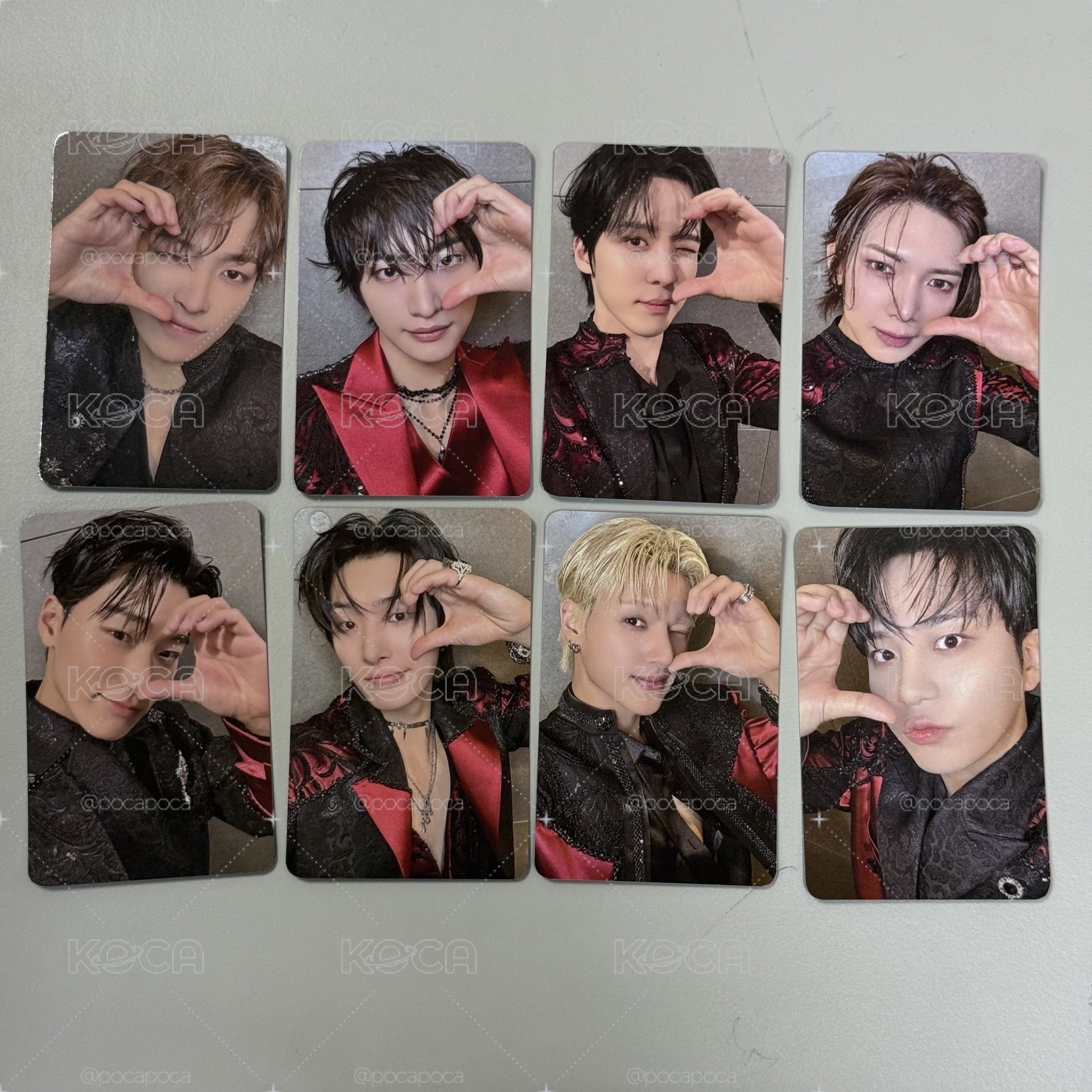 ATEEZ IN YOUR FANTASY 入場卡 彩排卡 特典 set 一組 一套八張 + 人生四格 