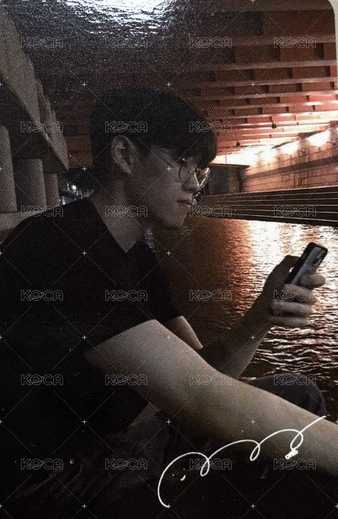 Oner果凍聯名 代言卡  背面