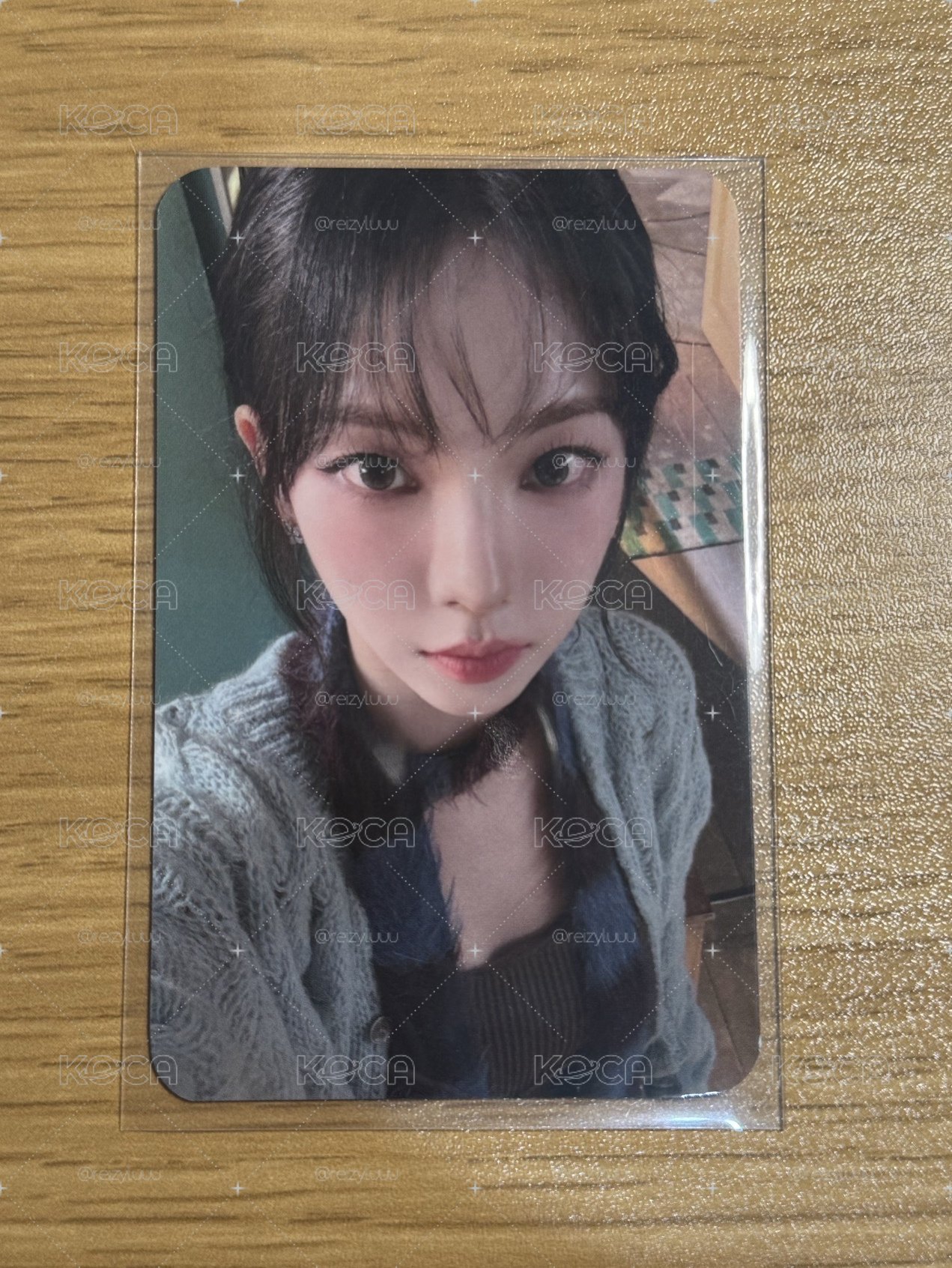 aespa Drama Karina 希林簽售卡 希林柚