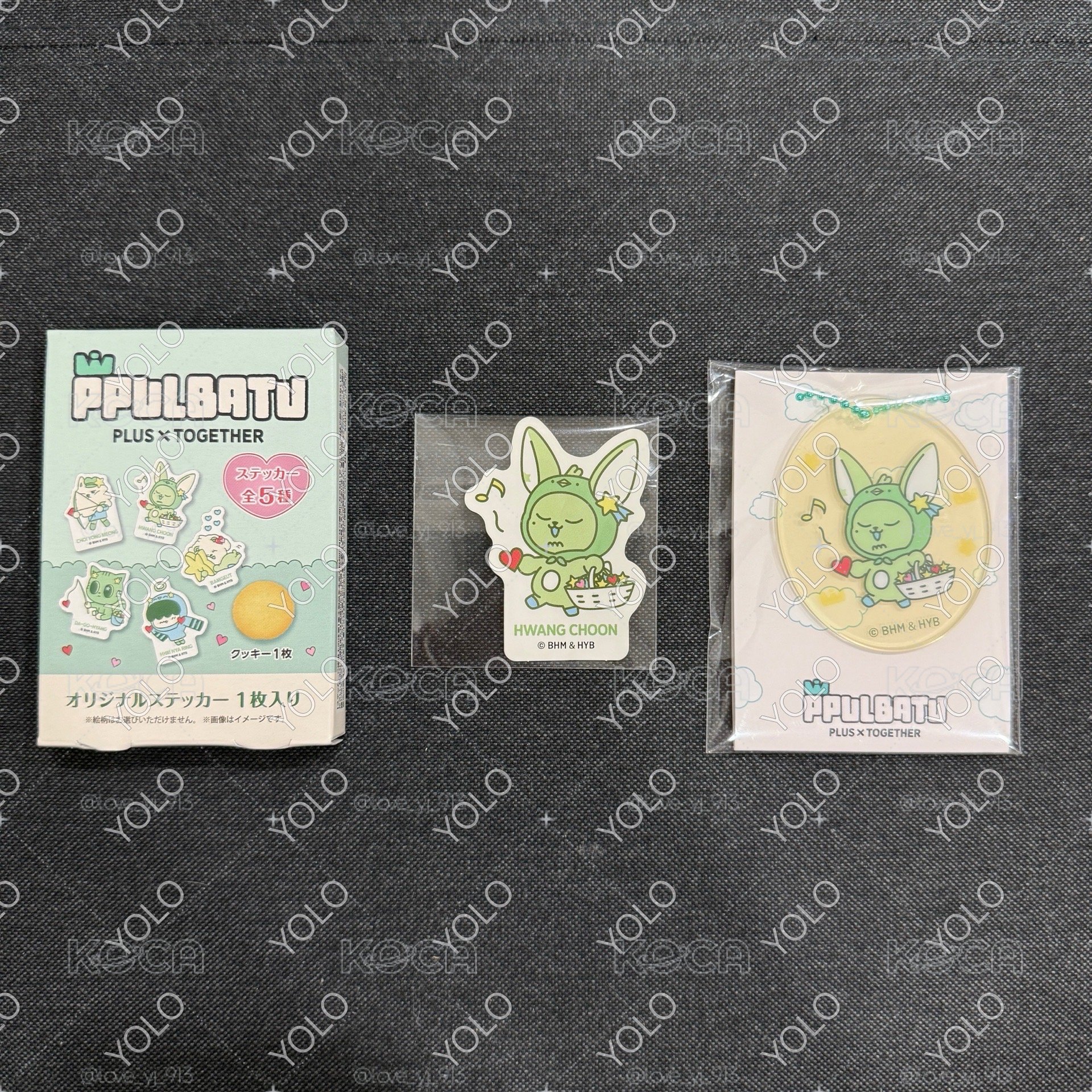 PPULBATU x 日本全家🇯🇵聯名 一番賞 盒玩 盲盒 現貨 崔勇猛 黃春 栗嘻 松喵 哼呀寧