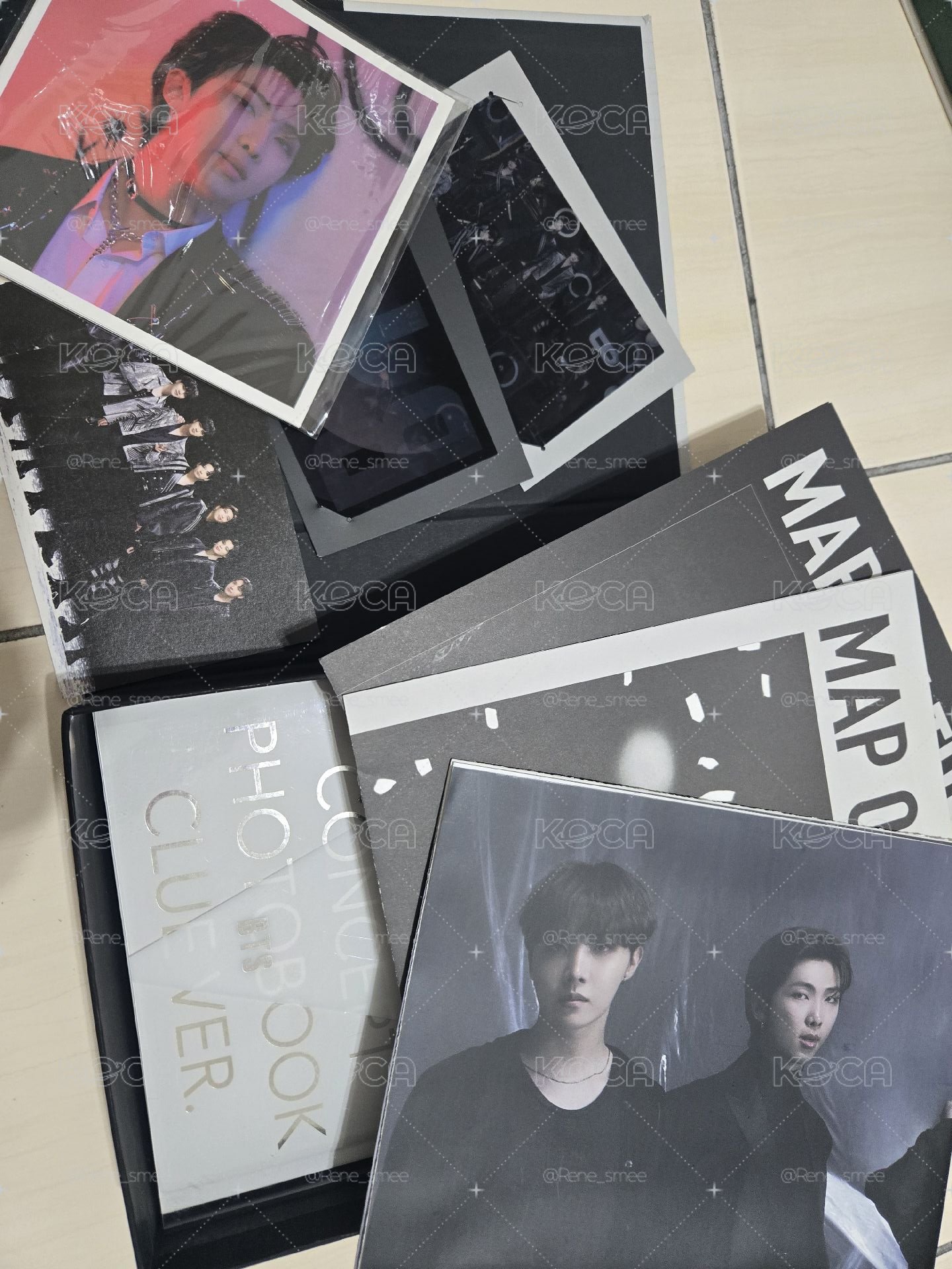 BTS MAP OF THE SOUL概念書