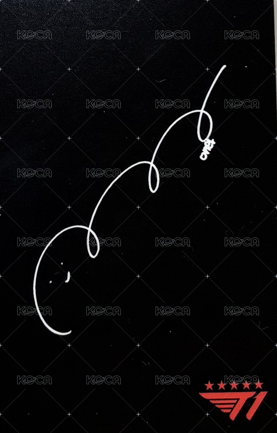 Oner果凍聯名 代言卡  背面