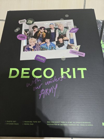 BTS DECO KIT混出