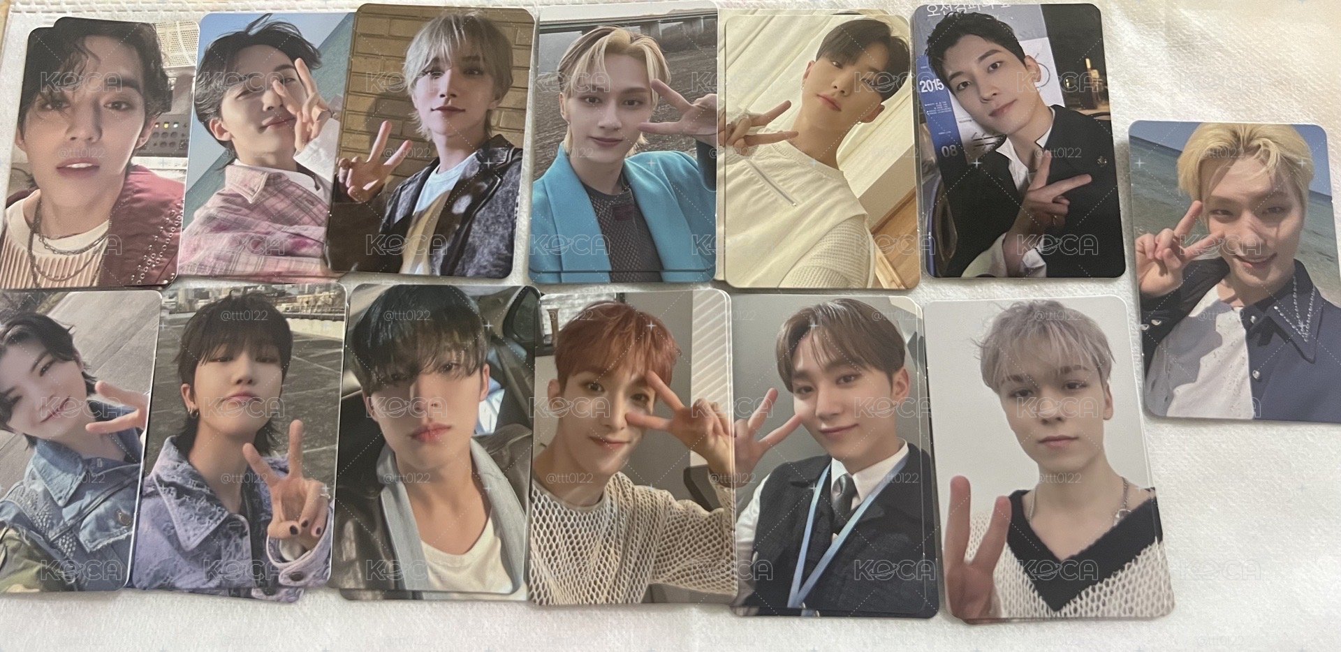 SEVENTEEN mini10 yzy B 簽售卡