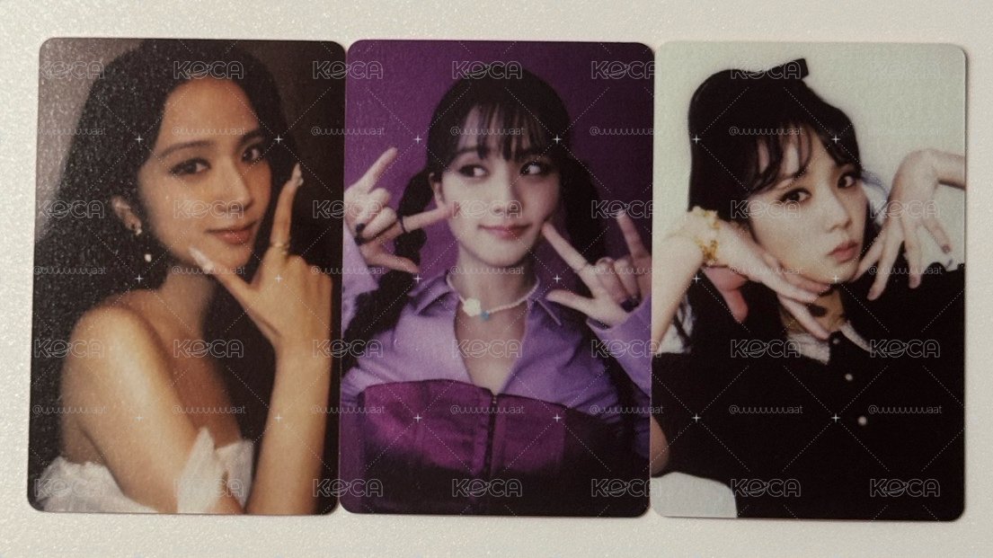 2022年曆卡 Jisoo set 2