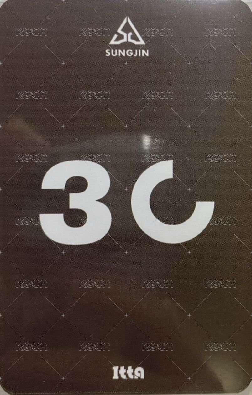 30 itta 特典卡  背面