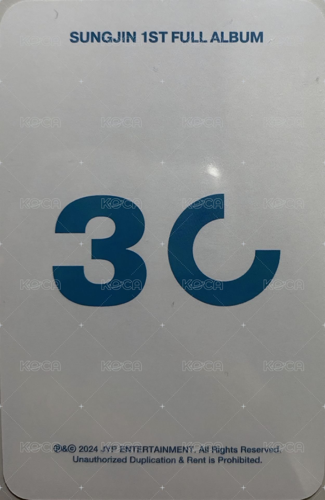 30 sw 特典卡  背面