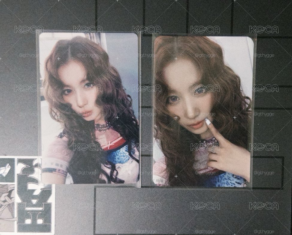 捲髮紗 yzy、幸運卡