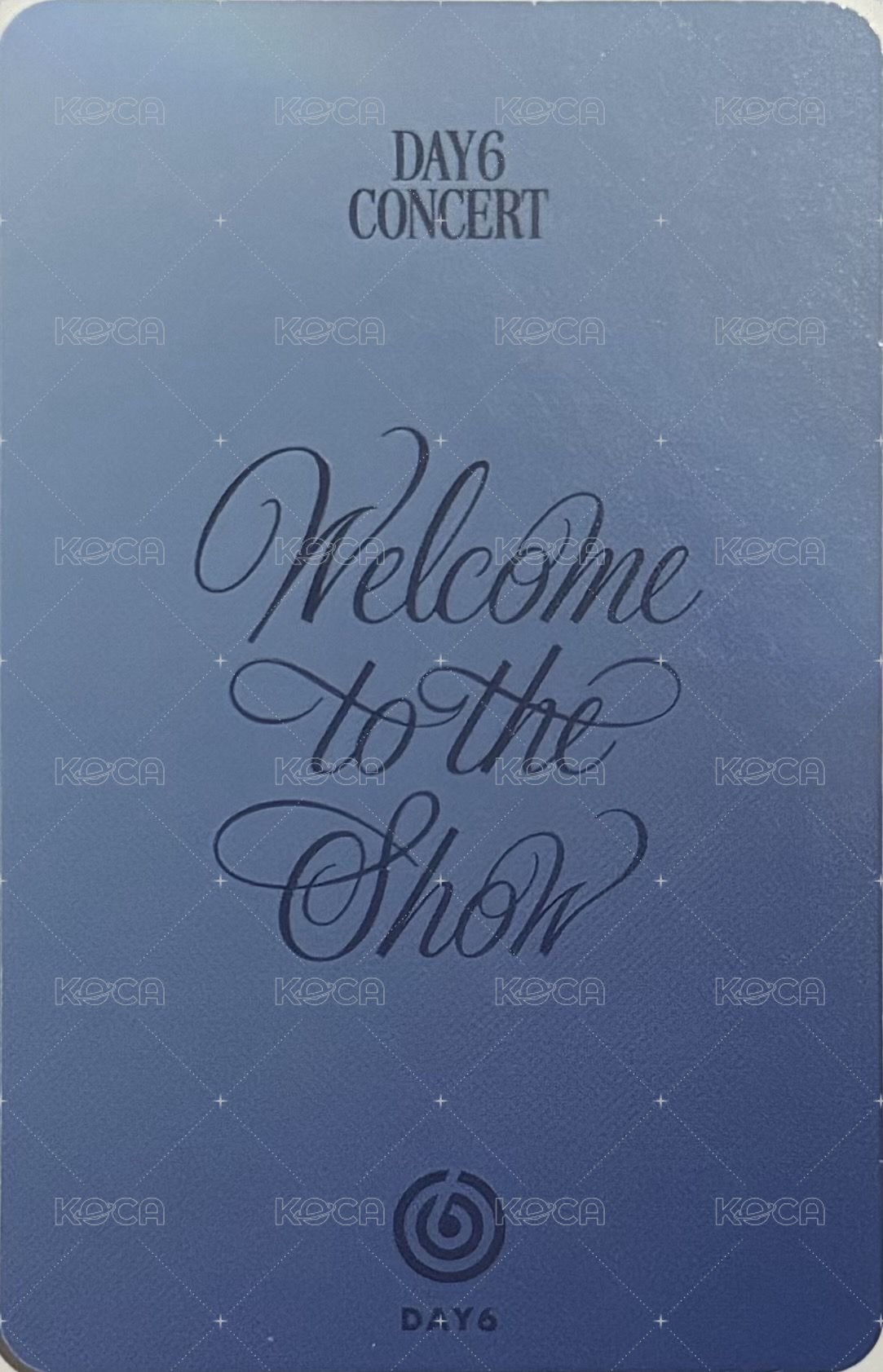 櫻花控 Day2 入場卡 / 場限卡  背面