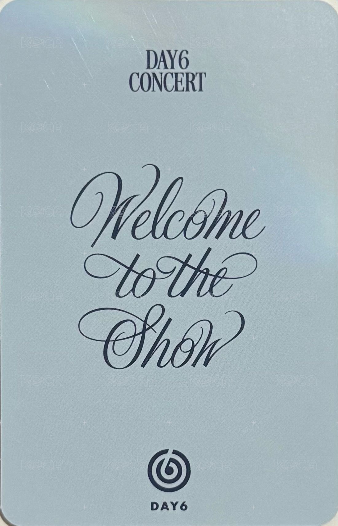 櫻花控 Day1 入場卡 / 場限卡  背面