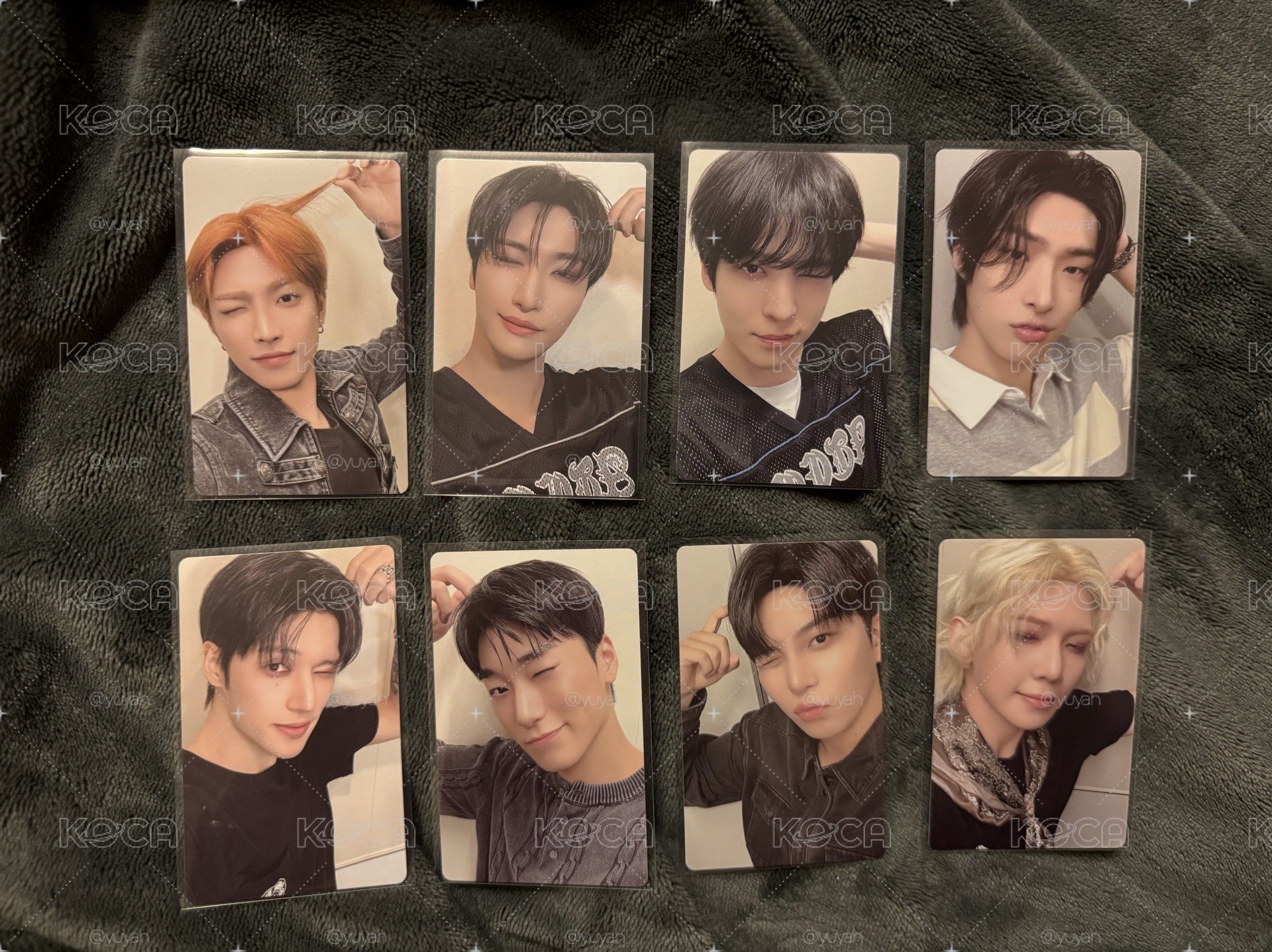 Ateez 8room 噴霧卡 八梯一套 8 room