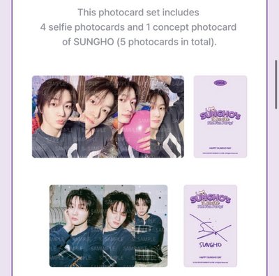 全新現貨 Double The Fun Party 生日禮 Photo Card Set