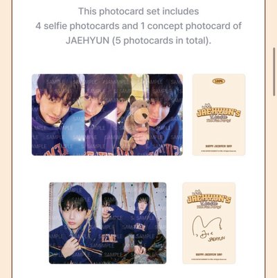 全新現貨 Double The Fun Party 生日禮 Photo Card Set