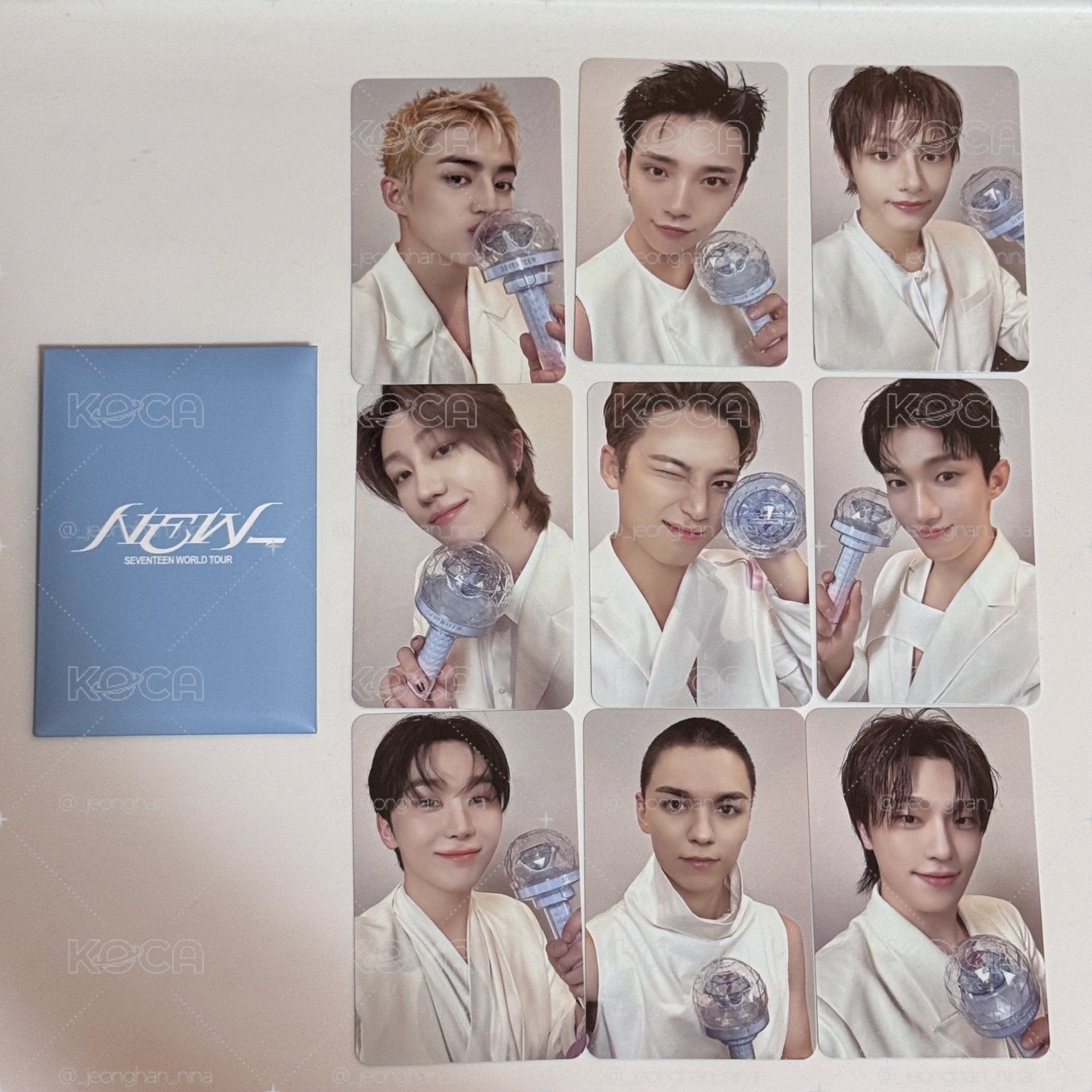 SEVENTEEN-NEW（ZONE卡）-整組/9張