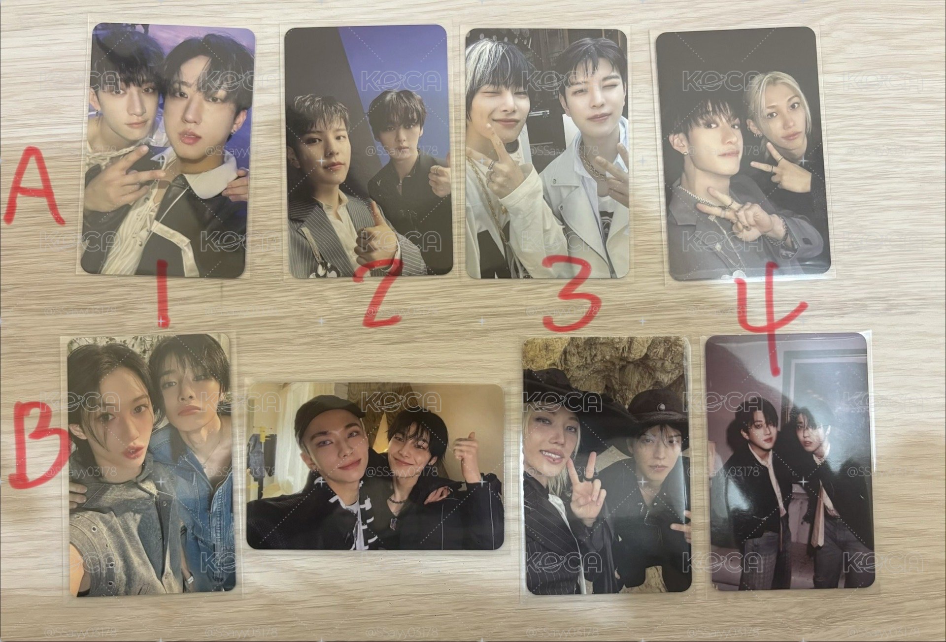 skz 雙人卡