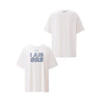 T-SHIRT WITH BLUE LOGO (UNISEX)